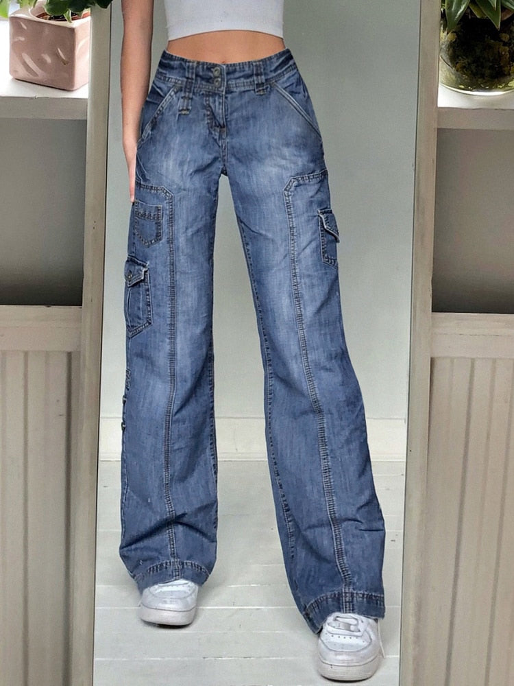 EtherealBe Boyfriend Jeans with Pockets for Women