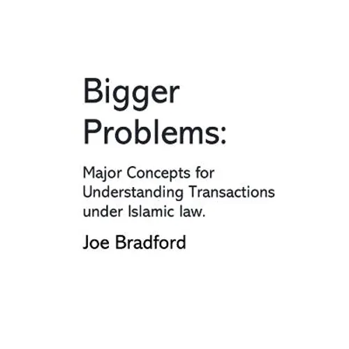 Bigger Problems: Major Concepts for Understanding Transactions under Islamic law - Paperback