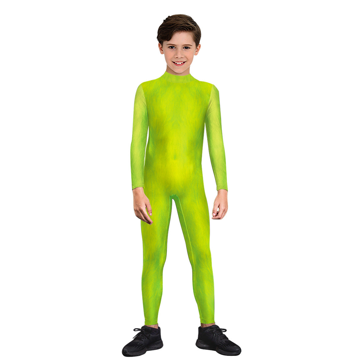 Christmas Clothing  Family Clothing Cos Stage Costume Digital Printed Jumpsuit Tight Jumpsuit