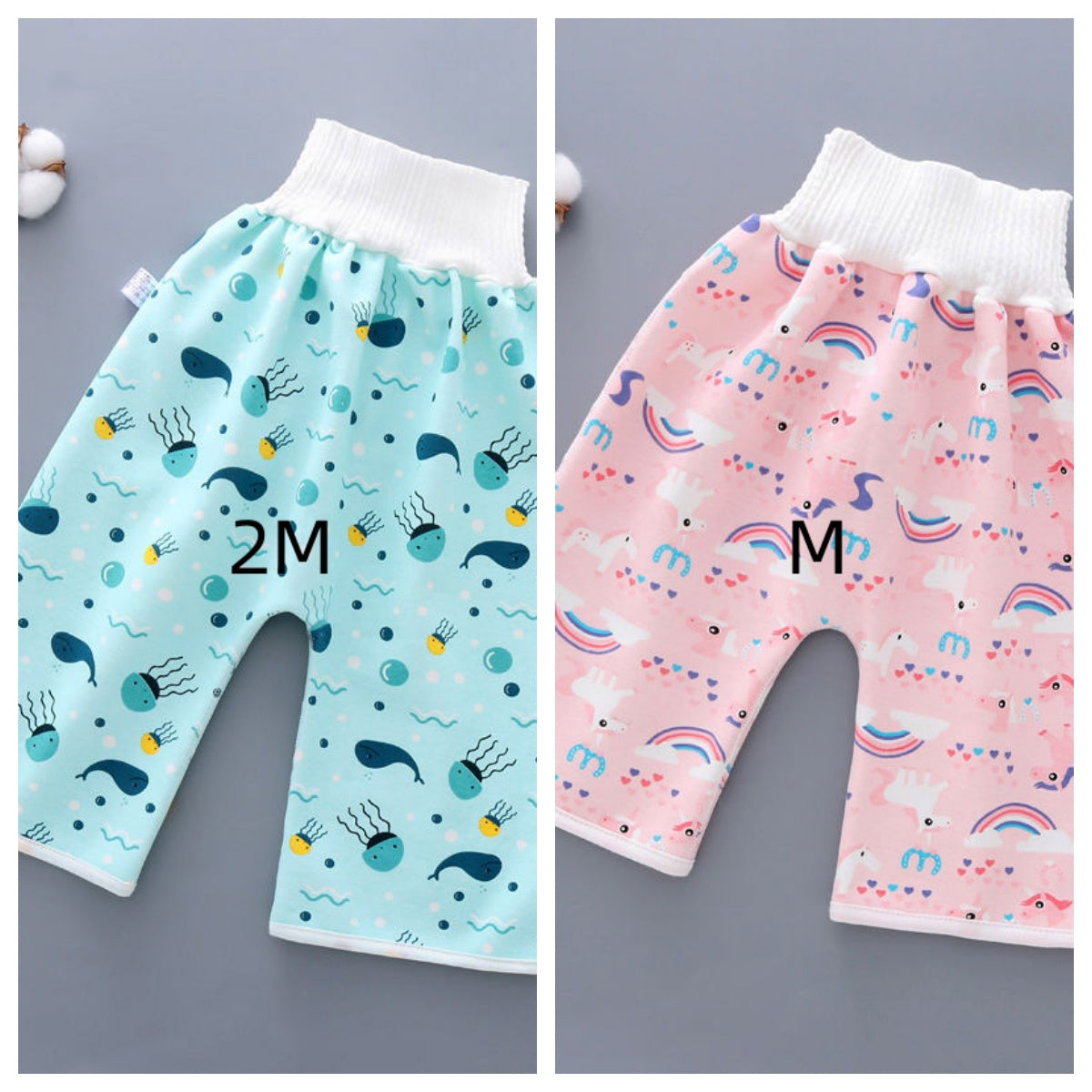 Baby leak-proof bed wetting skirt