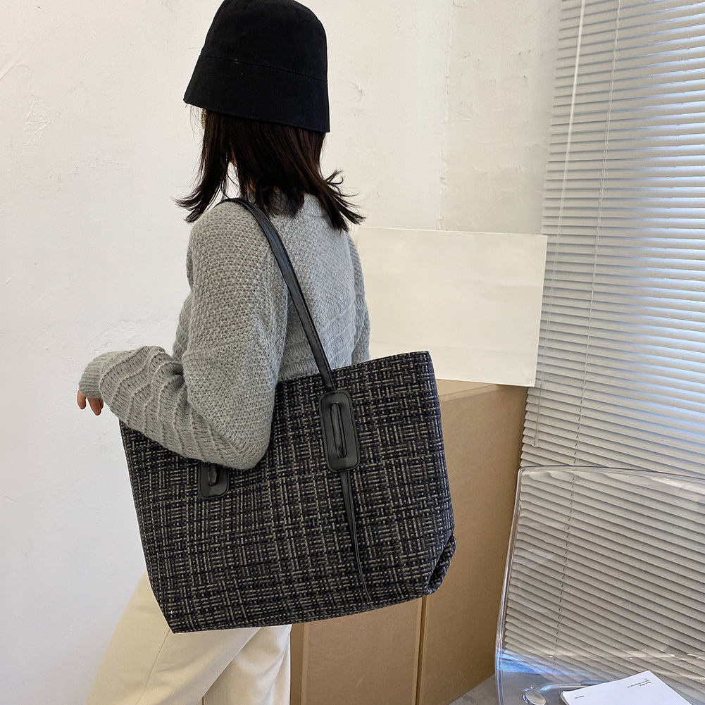 New Women Bag Totes Weave Braided Women's Handbags Luxury Lady Hand Bags Purse Pocket Women Large Capacity Shopping Tote Sac