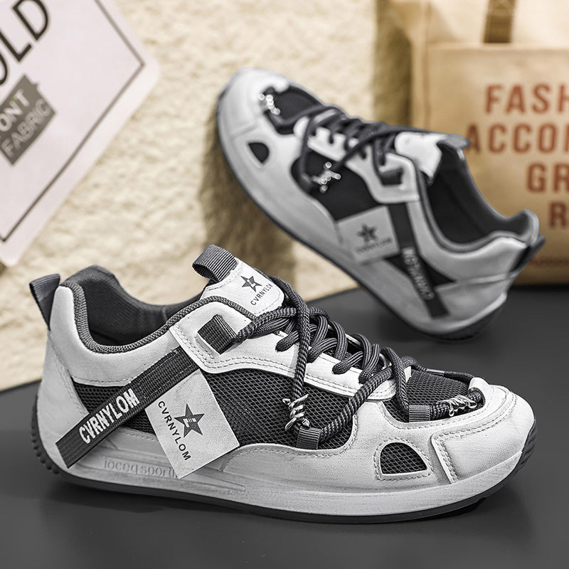 Men's Shoes, 2026 Summer New Arrival, Breathable Mesh Trendy Versatile Casual Sneakers, Youth Running Athletic Agam Dad Shoes