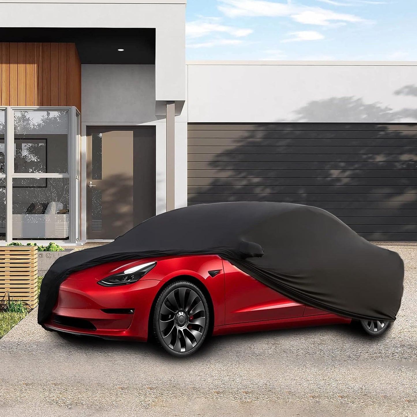 Ultralight Car Cover for Model 3/Y/X/S | Indoor & Outdoor | UV Protection | Stretchable