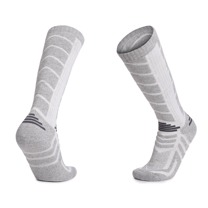 Cashmere socks Merino wool socks Autumn and winter snow socks High tube socks Outdoor skiing socks Mountaineering towel socks