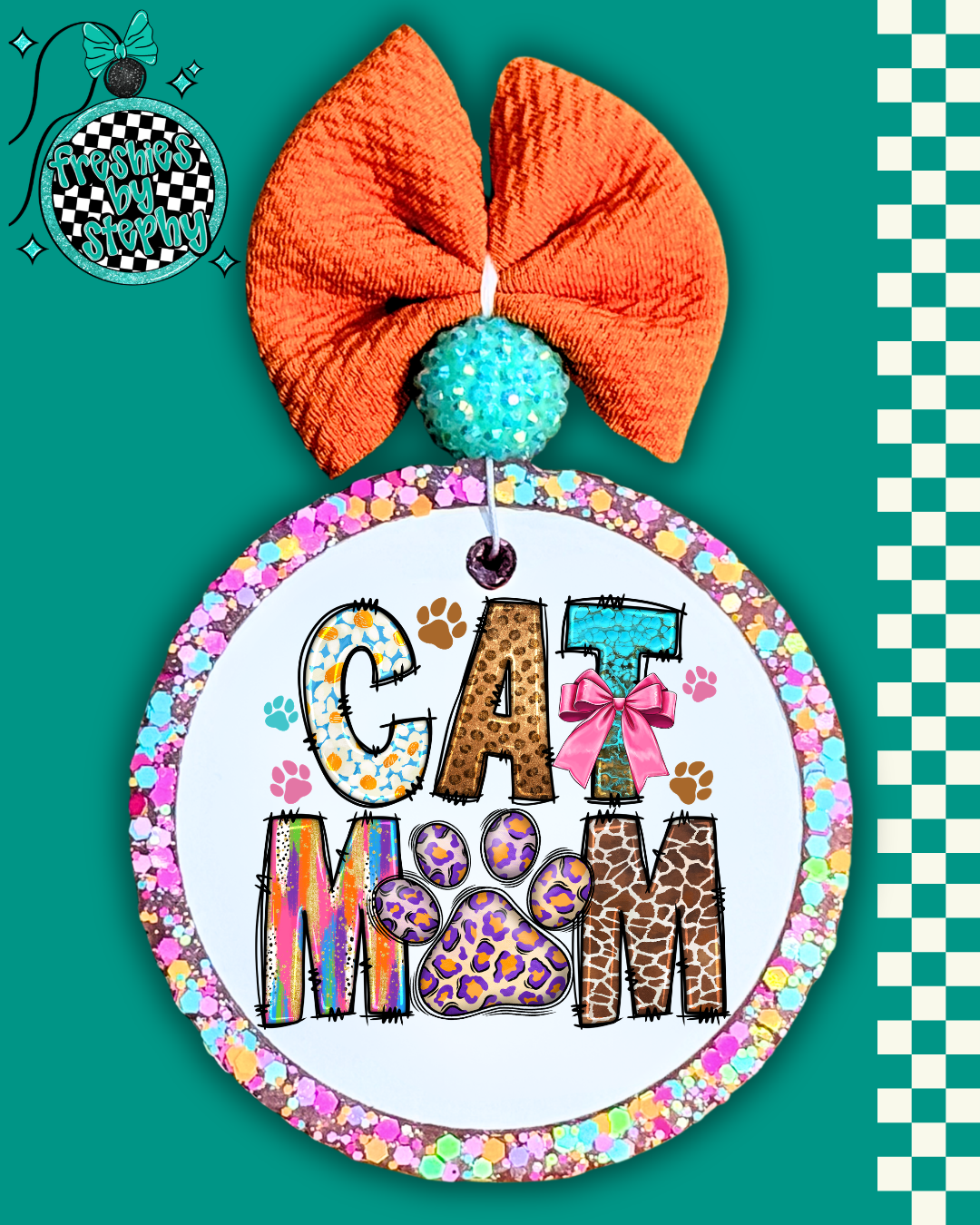 Cat Mom Car Freshie | Pet Lover Gift