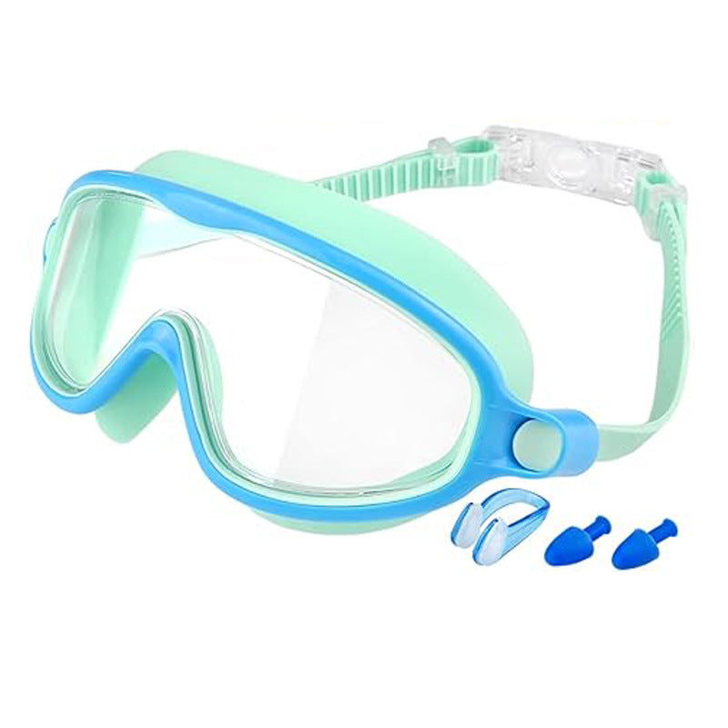 Children's Swimming Goggles HD Waterproof Anti-fog Large Frame Swimming Goggles