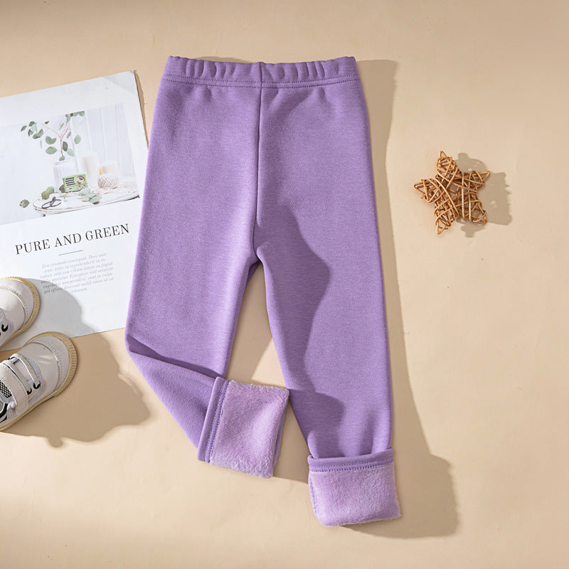 Fleece-lined Extra-thick Childrens Trousers