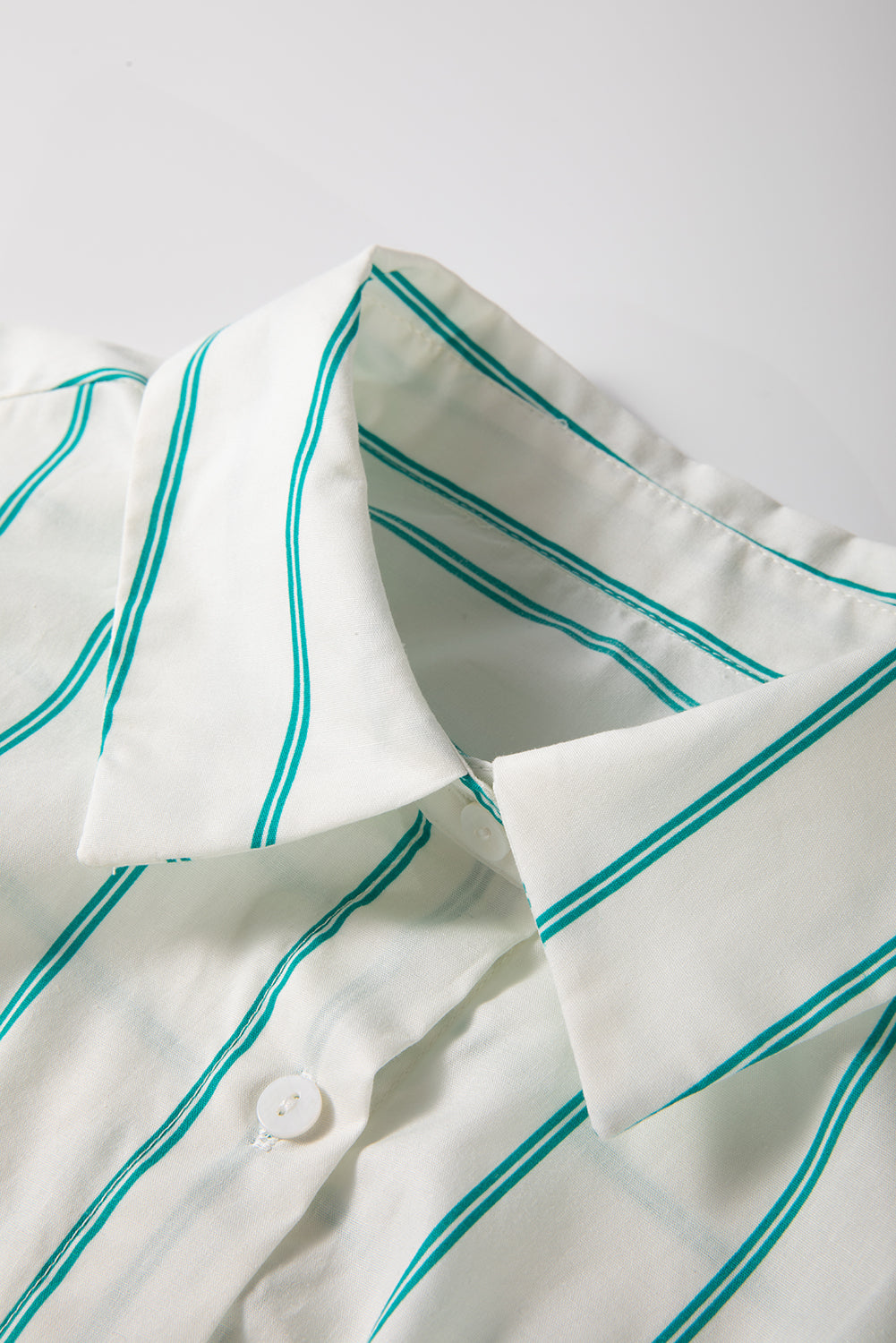 Stripe St. Patrick's Day Short Sleeve Mini Dress