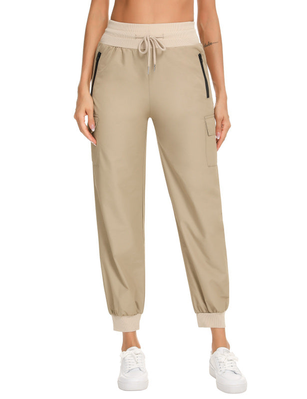 Ladies Casual Waterproof Fabric Trousers