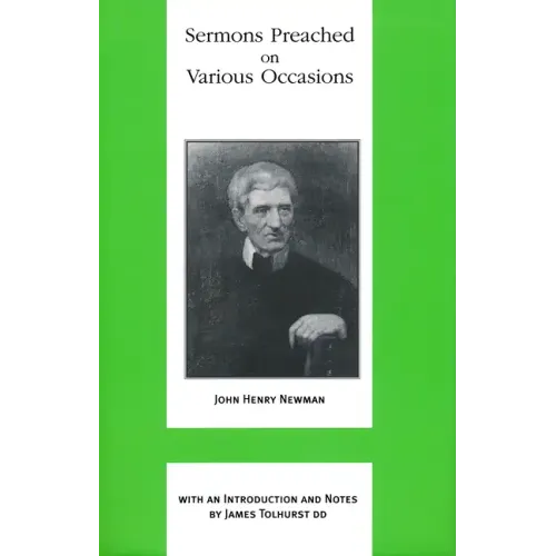 Sermons Preached on Various Occasions