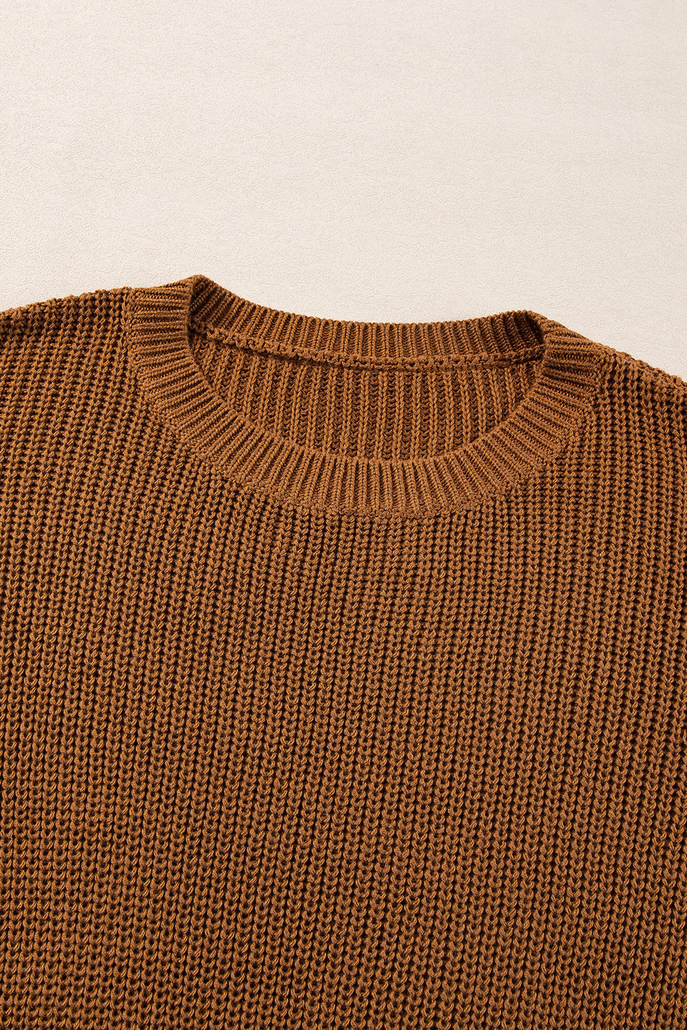 Evelyn Beaded Drop Shoulder Sweater