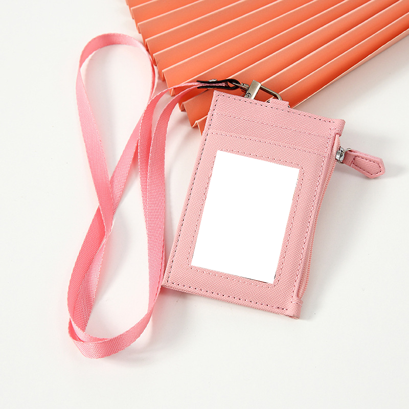 Card Holder Neck-hanging Coin Purse Multiple Slots Simple Holder