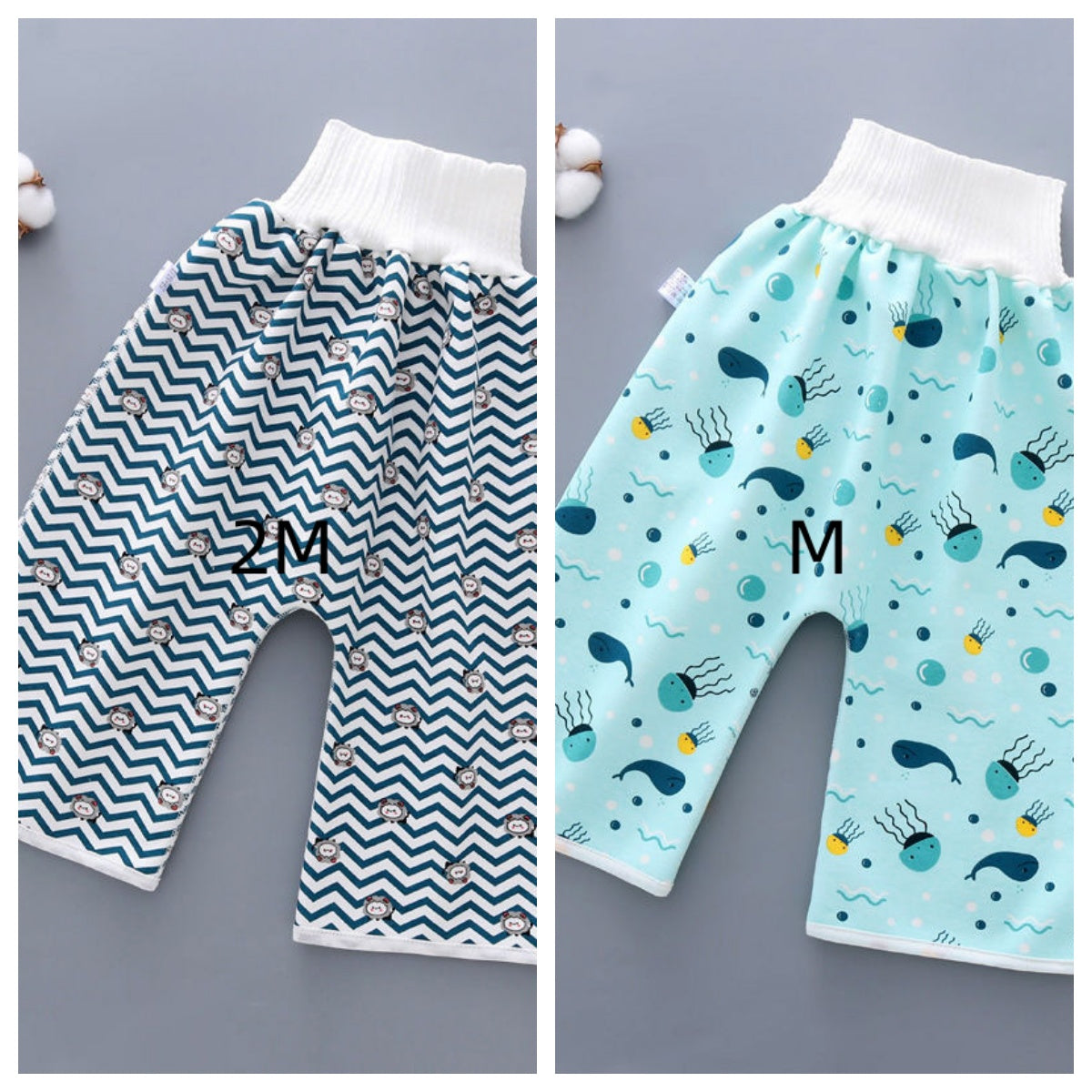 Baby leak-proof bed wetting skirt