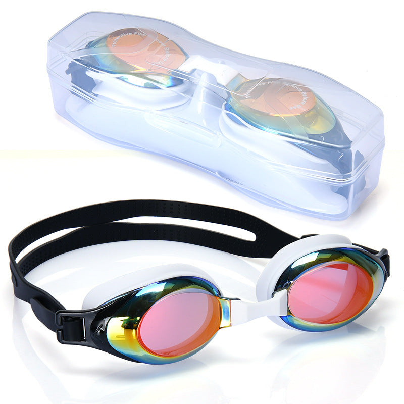 Carefully Selected Silicone Swimming Goggles For Adults, New High-Definition Swimming Goggles, Professional Outdoor Eye Protection Waterproof Swimming Goggles For Men And Women