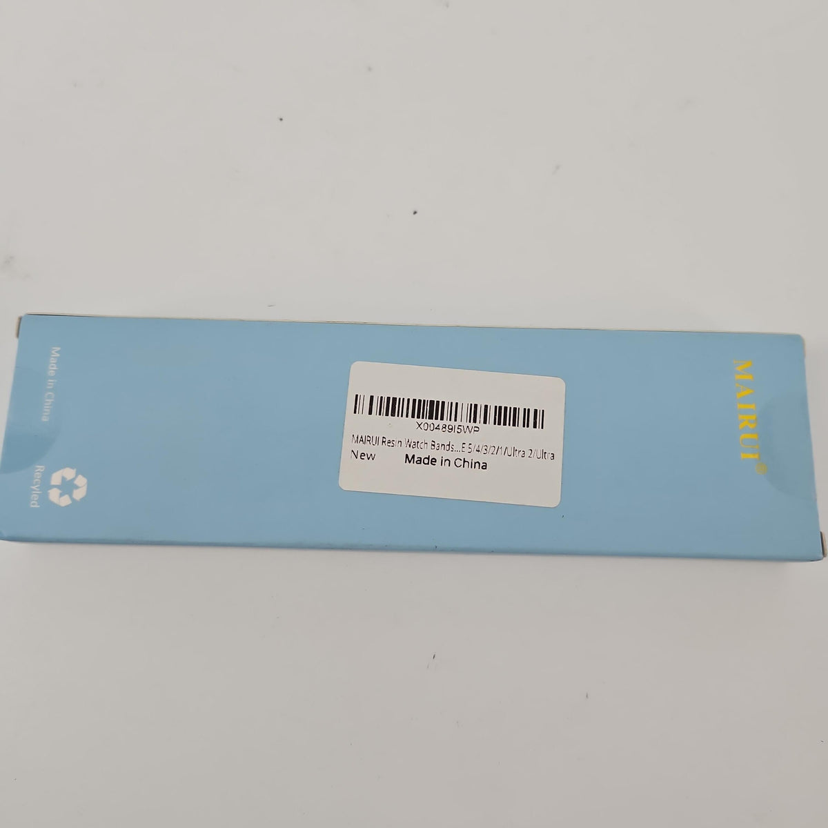 MAIRUI Resin Watch Band for Apple Watch, 42/44/45/49mm