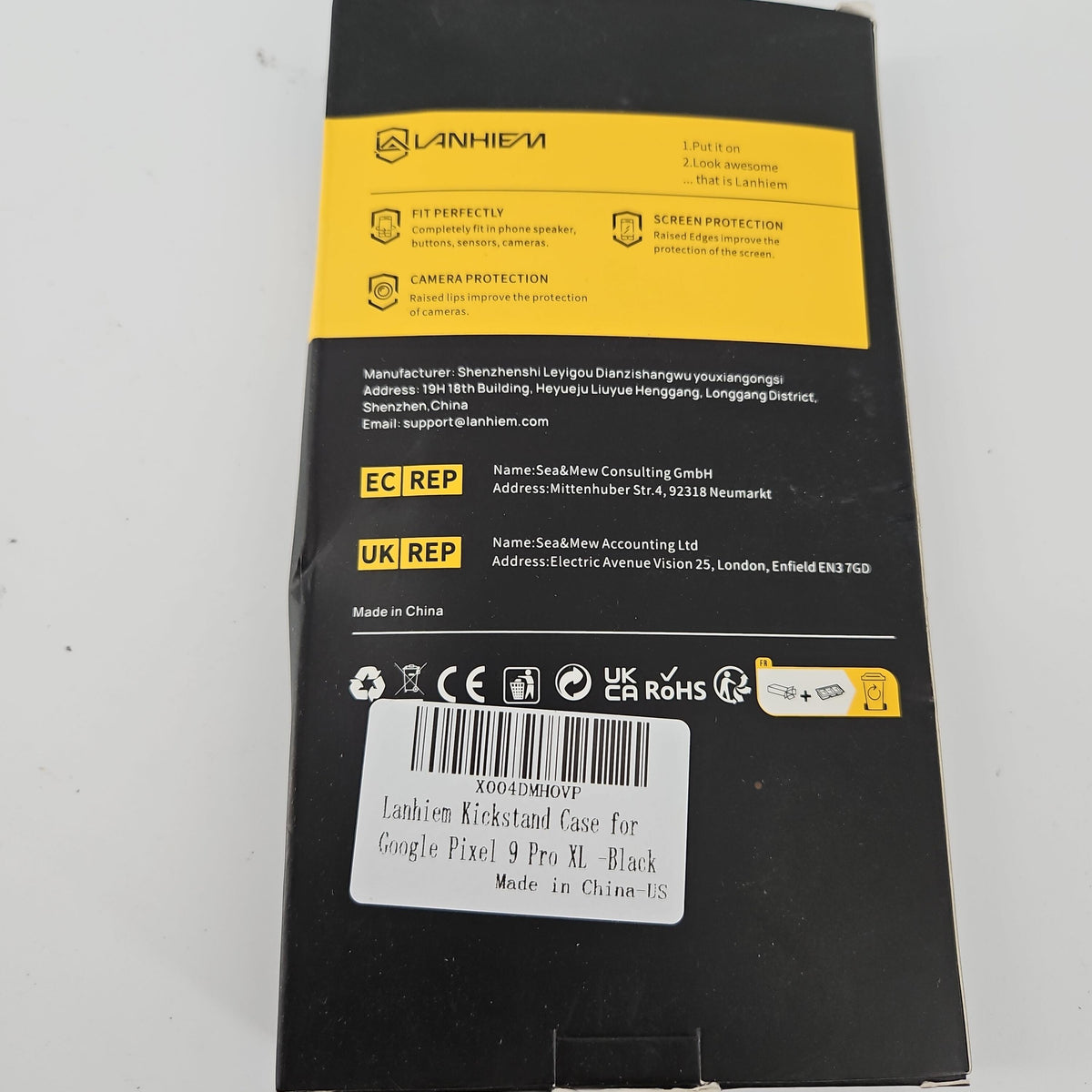 Lanhiem Kickstand Case for Google Pixel 9 Pro XL