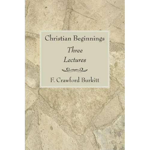 Christian Beginnings