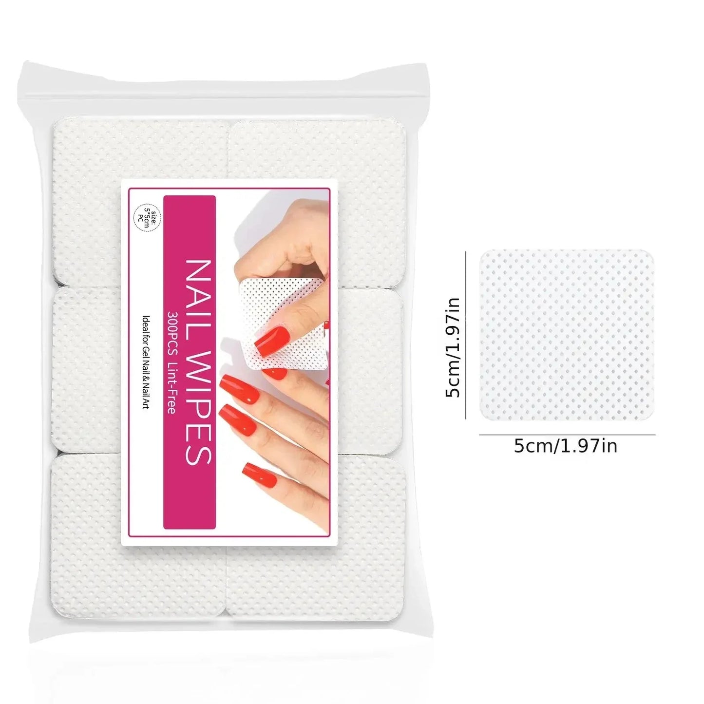Dissolving Nail Polish Wipes