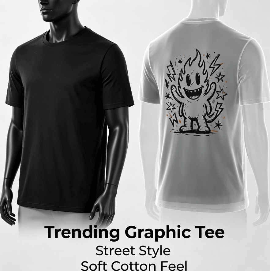 Customized pattern cotton short-sleeve T-shirt, colorful splashing smile print on the back, customizable picture and text personalized T-shirt, men's and women's same style casual loose everyday stre