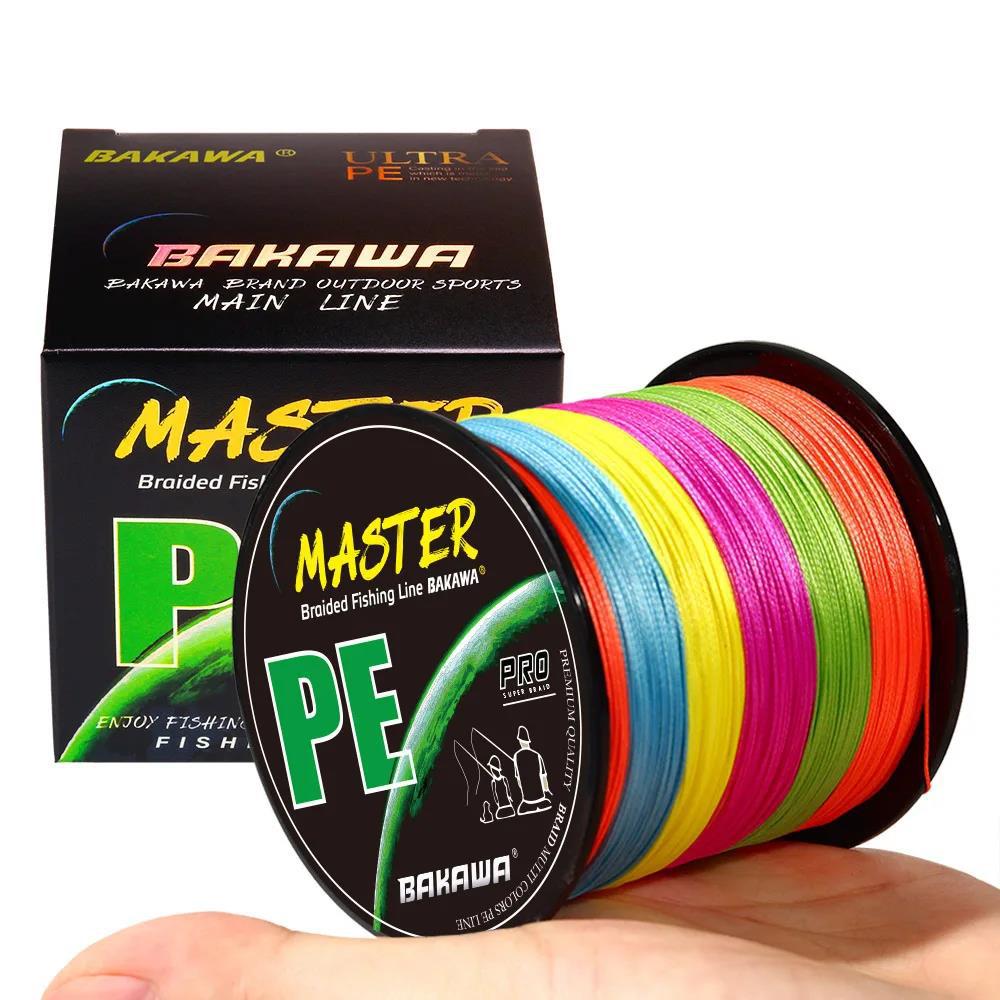 PE4 Braided 300m Fishing Line For Lure Casting And Long-distance Casting