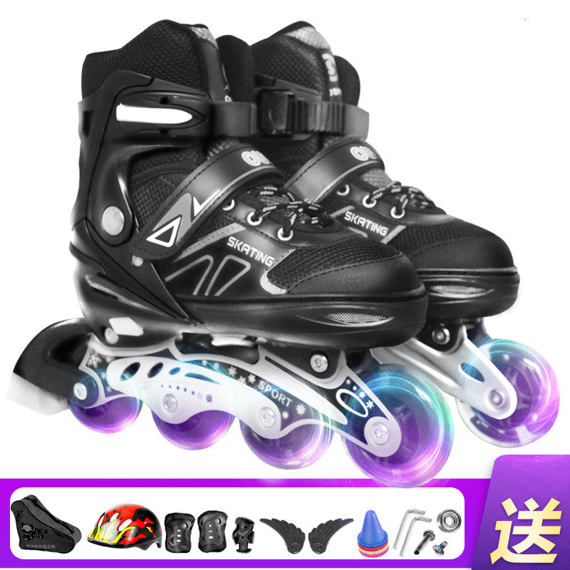 Ice Skates Speed Skating Childrens And Students Roller Inline Adjustable