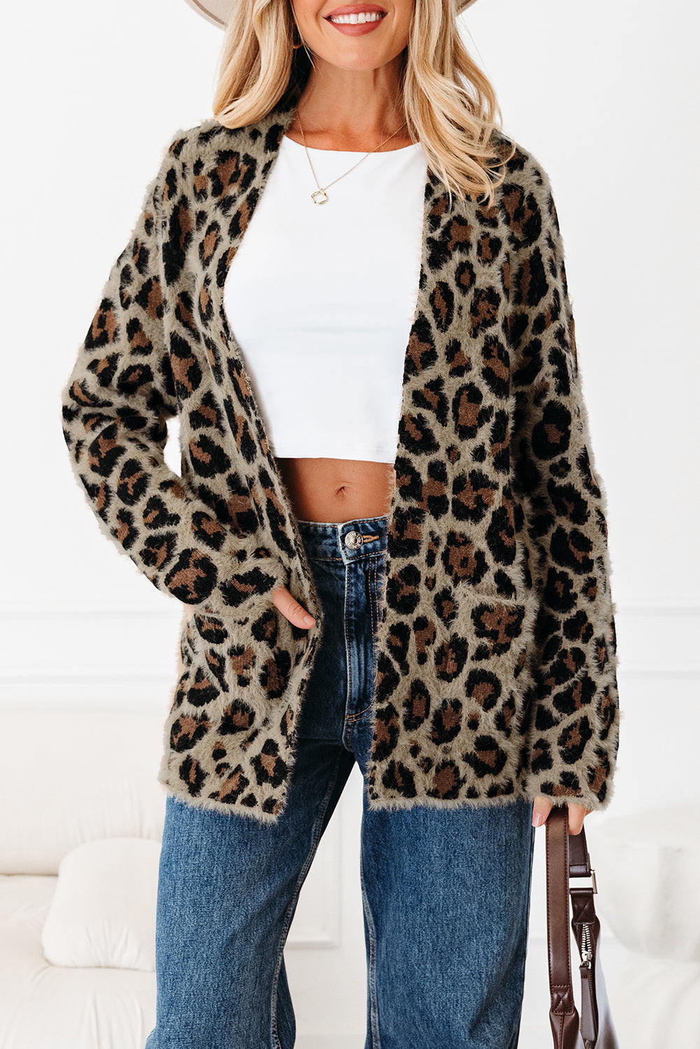Myraria Open Casual Cardigan