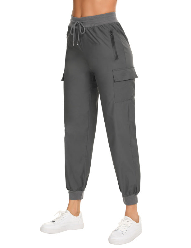 Ladies Casual Waterproof Fabric Trousers