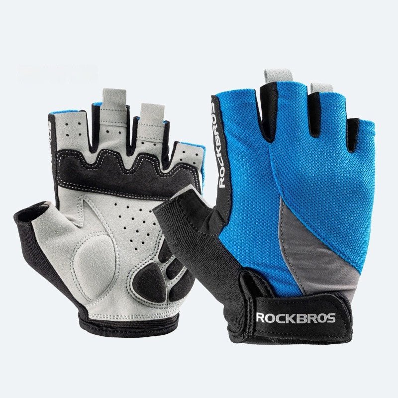 Mens And Womens Full-finger Cycling Gloves For Long Rides