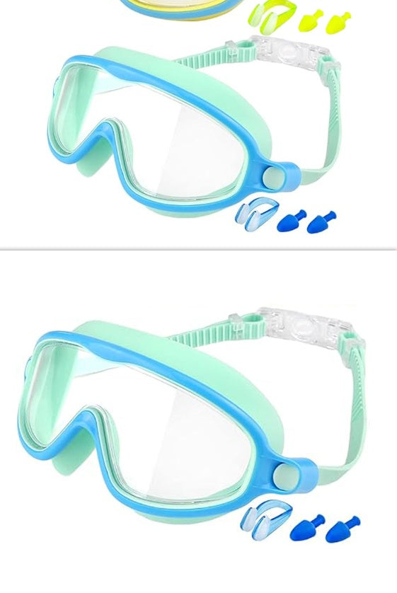 Children's Swimming Goggles HD Waterproof Anti-fog Large Frame Swimming Goggles