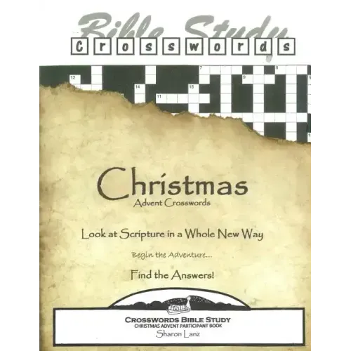 Crosswords Bible Study: Christmas Advent Crosswords Participant Book