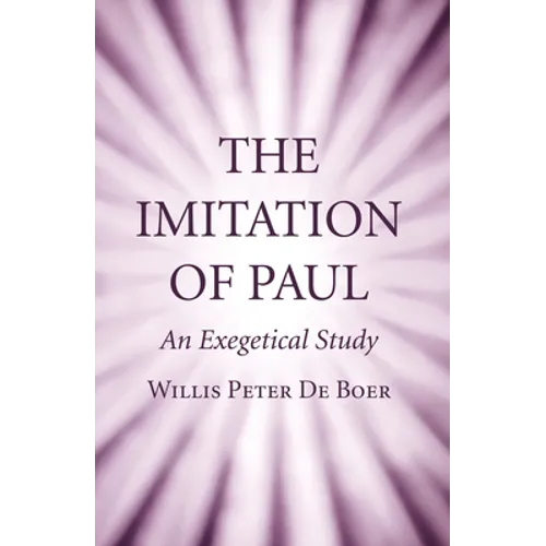 The Imitation of Paul