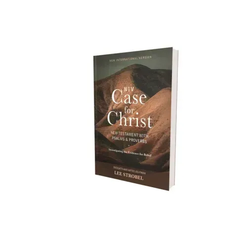 Niv, Case for Christ New Testament with Psalms and Proverbs, Pocket-Sized, Paperback, Comfort Print: Investigating the Evidence for Belief