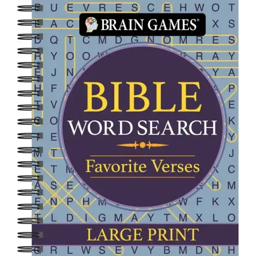 Brain Games - Bible Word Search: Favorite Verses - Large Print