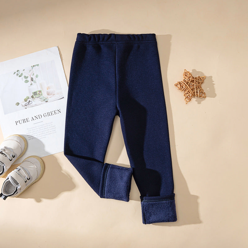 Fleece-lined Extra-thick Childrens Trousers