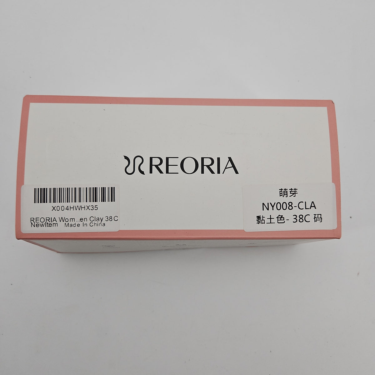 REORIA Women's Bra, Model NY008-CLA, 38C