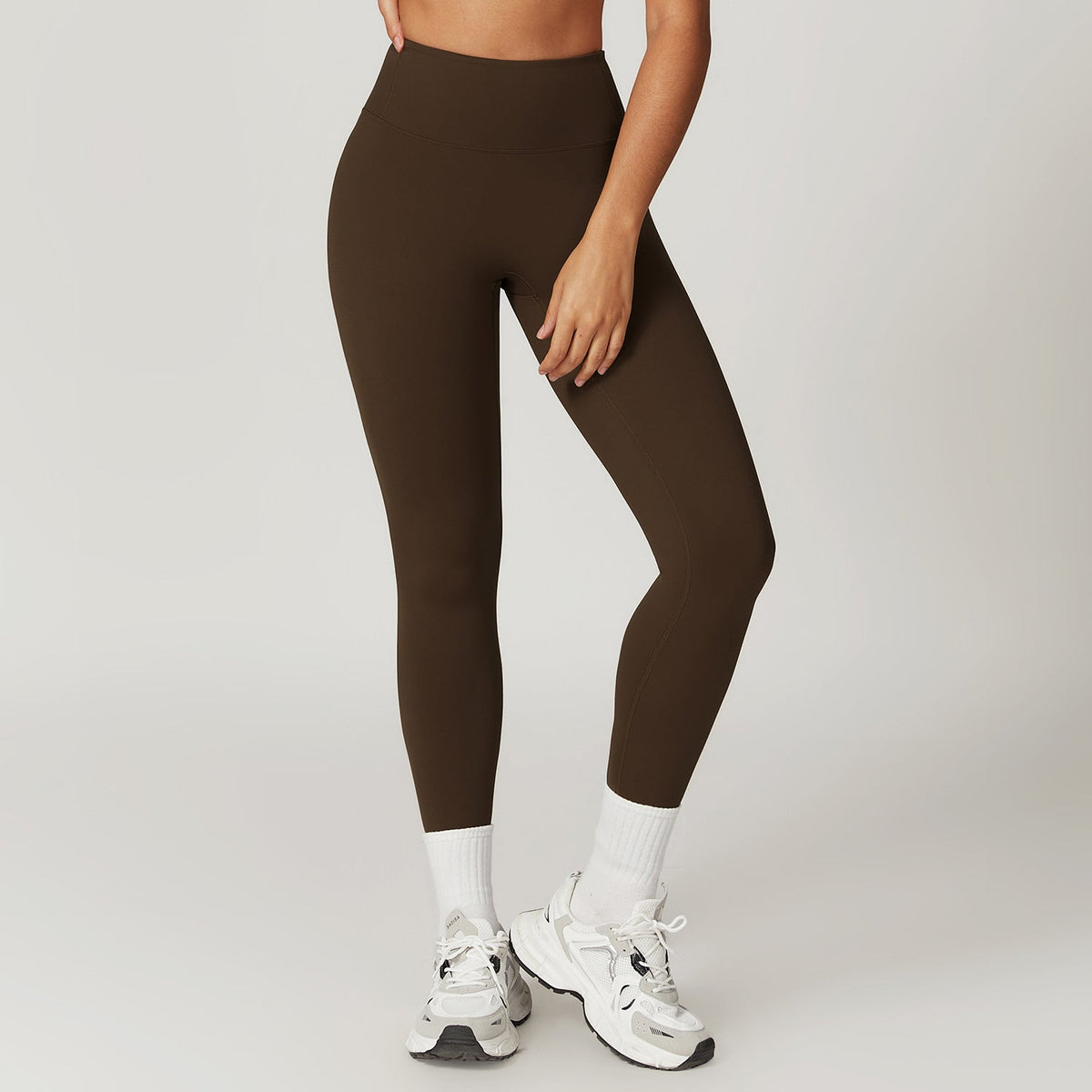 Running Cloud-Feel Quick-Dry Fitness Pants Breathable Outdoor Tight Sports Pants High-Waisted Butt-Lifting Yoga Pants For Women 8047