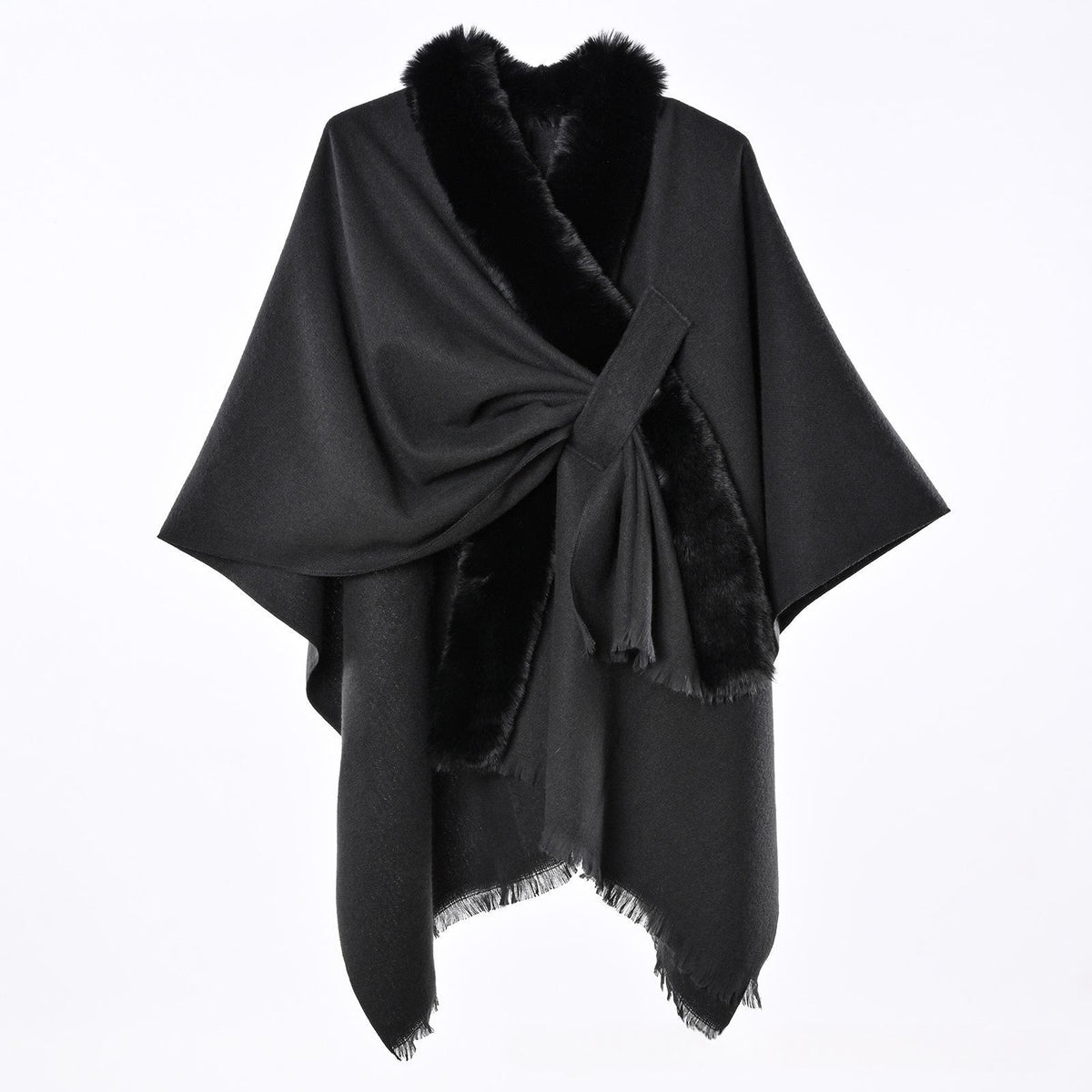 Warm And Warm Straps Shawl And Cloak