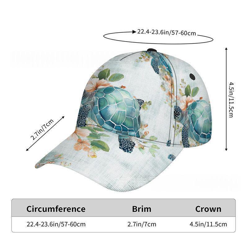 Creative 3D Digital-Print Baseball Cap