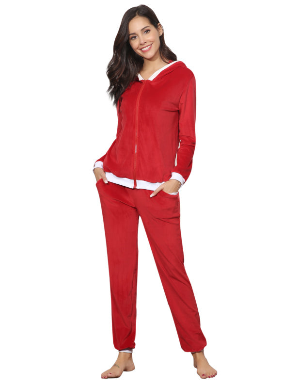 Casual/ Comfortable And Stylishwomen'S Velvet Suit