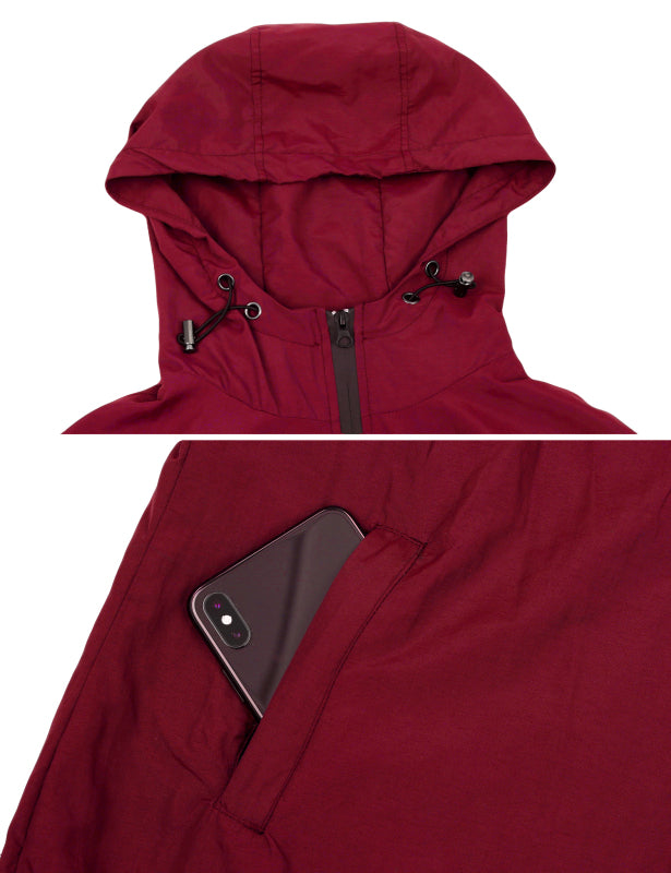 Outdoor Riding And Traveling Wear Women'S Short Waterproof Raincoat