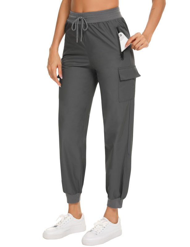 Ladies Casual Waterproof Fabric Trousers
