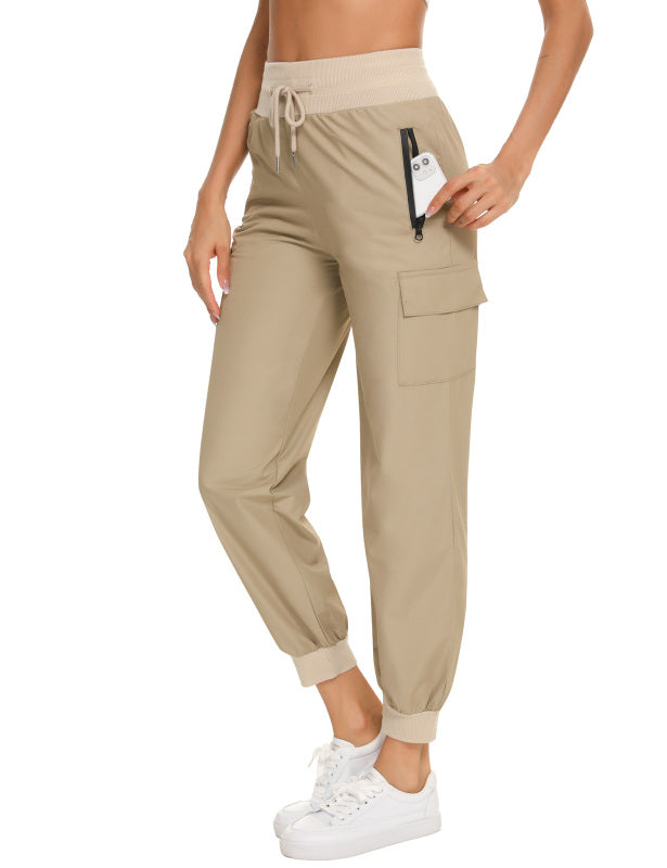 Ladies Casual Waterproof Fabric Trousers
