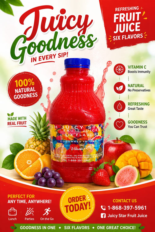 Fresh Juicy Start Fruit Juice
