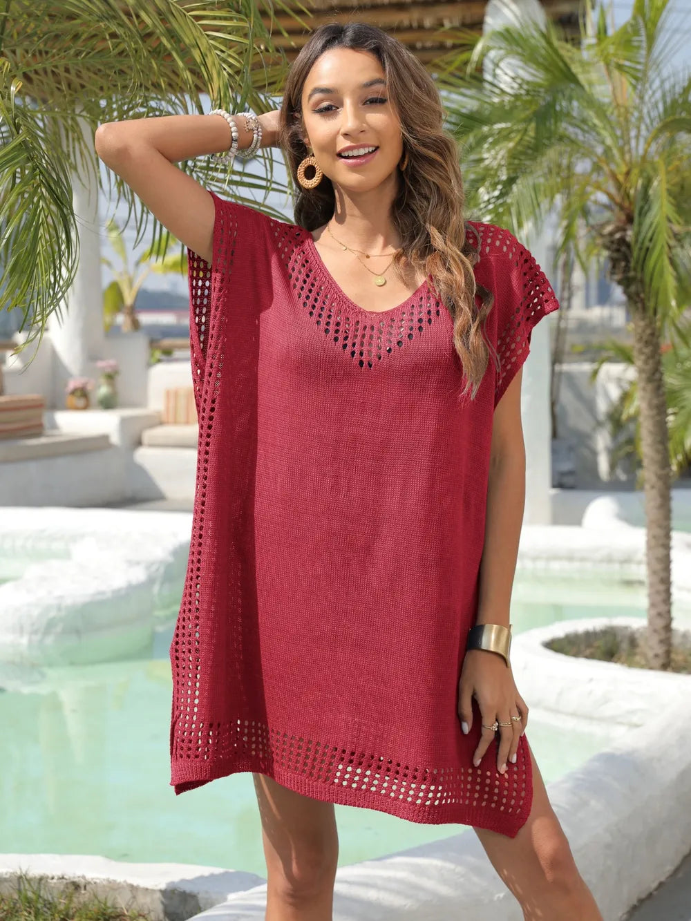 Ladies' dress for beach vacation super fairy beach dress