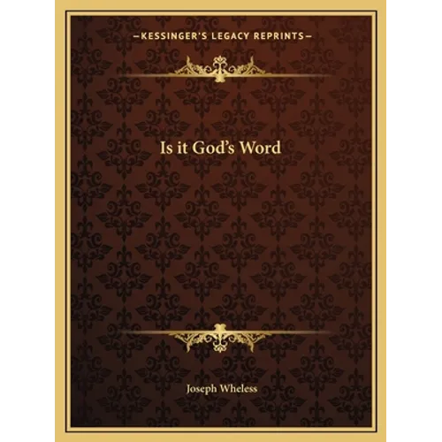 Is it God's Word