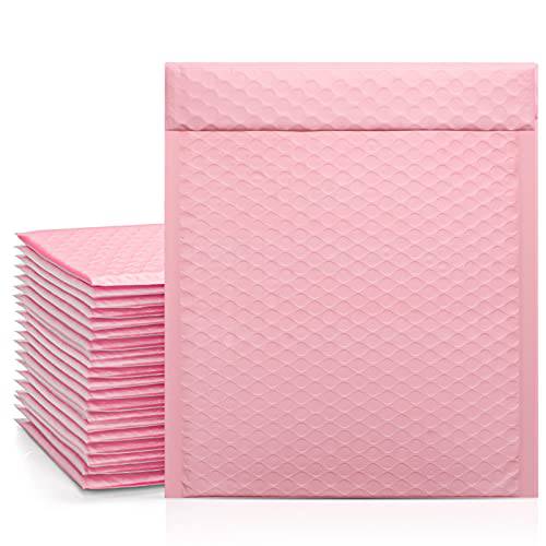 8.5x12 Bubble Mailer Padded Envelope #2 | Usable Size 8.5x11"| Sakura Pink