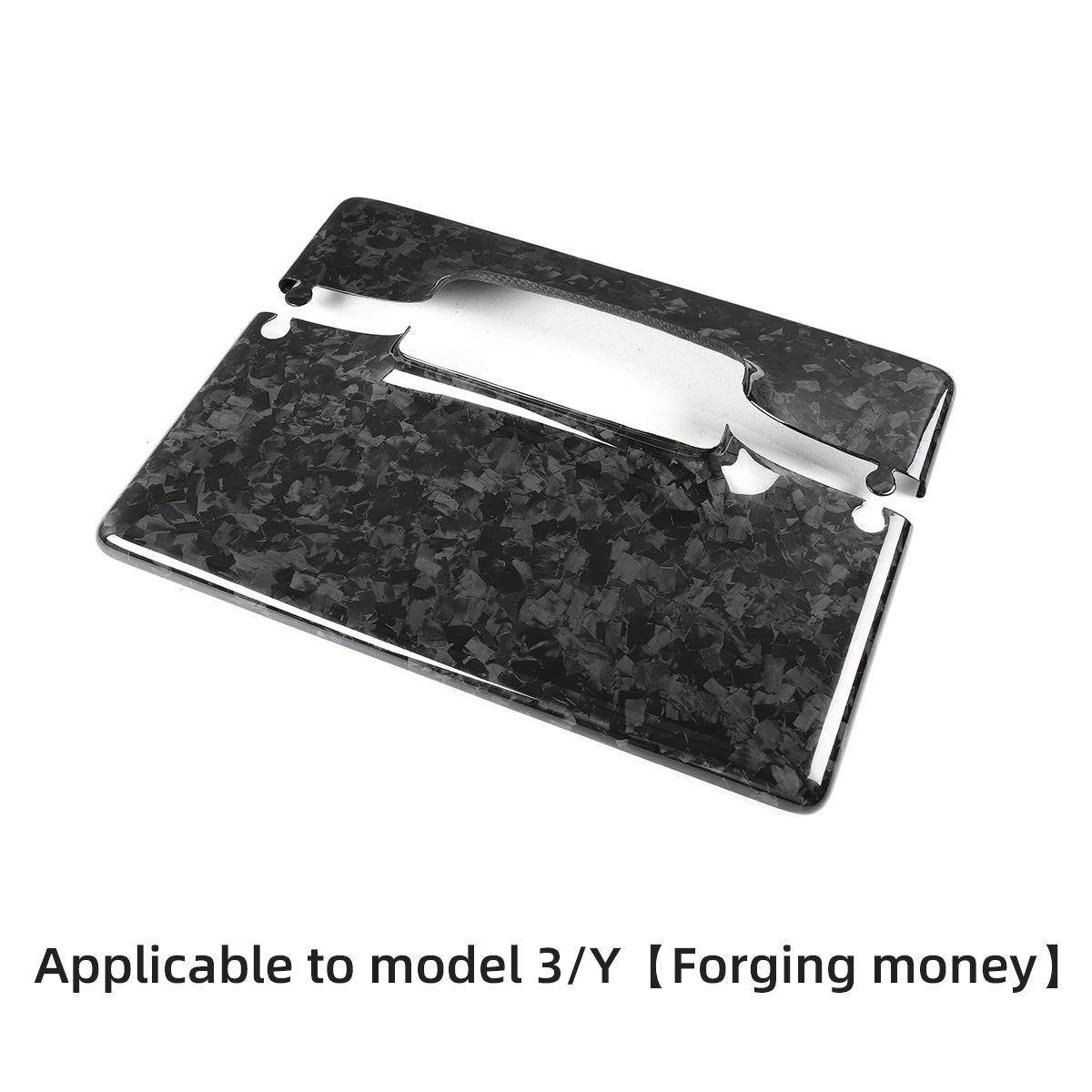 Model 3 / Y Display Cover - Carbon Fiber Interior Mods