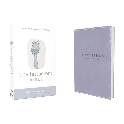Niv, Tiny Testament Bible, New Testament, Leathersoft, Blue, Comfort Print
