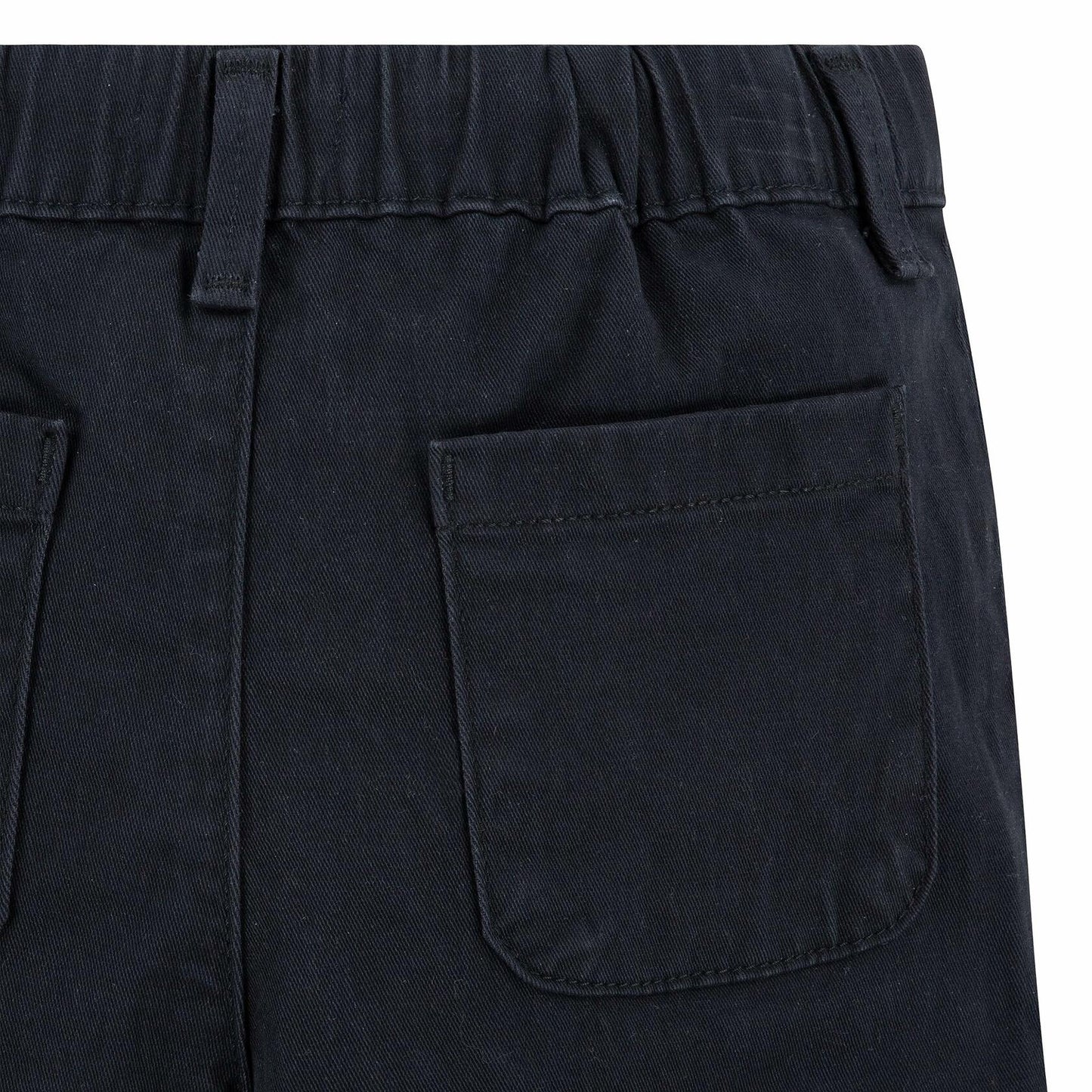 Levi Strauss Signature Girls Uniform Shorts Jet Black Size M