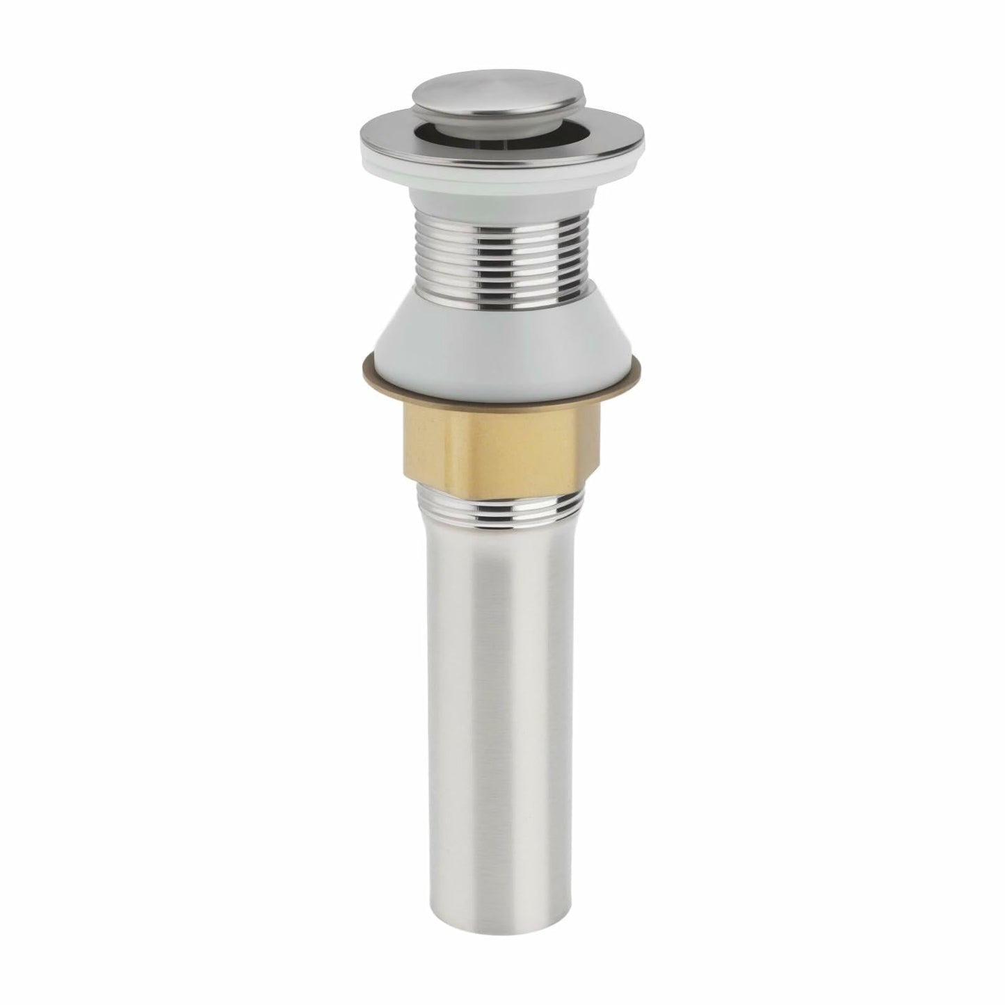 [Like New] SG Store Stainless Steel Sink Drain Plug 18x3cm for Non-Overflow Basin Kitchen